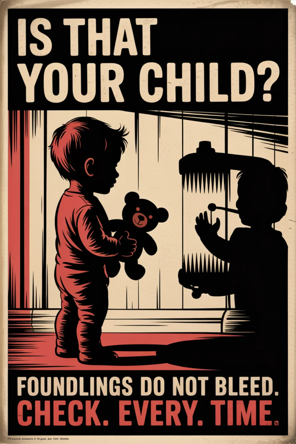 Front poster: Is that your child?